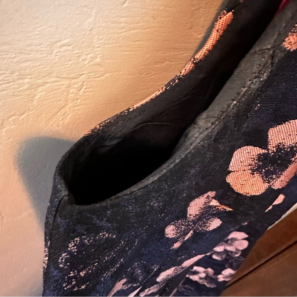 Betsey Johnson Fit and Flare Floral Jaquard Dress - Picture 12 of 12